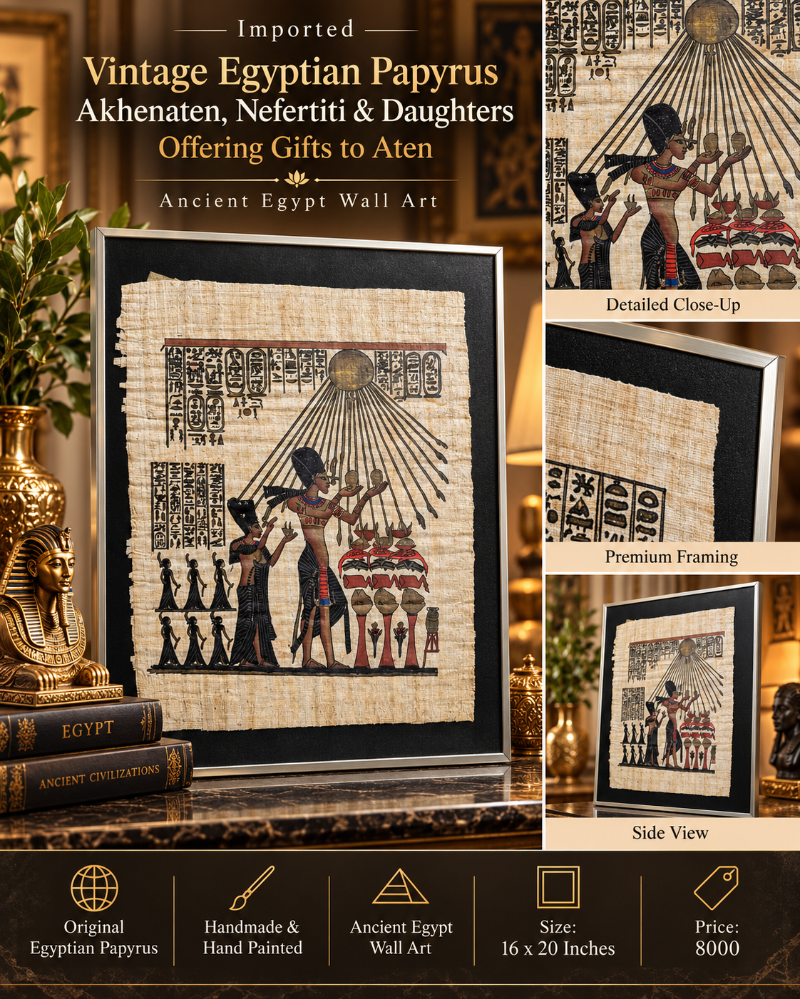 IMPORTED VINTAGE WALL ART COLLECTION