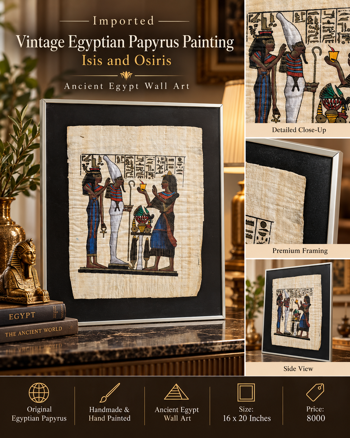 IMPORTED VINTAGE WALL ART COLLECTION