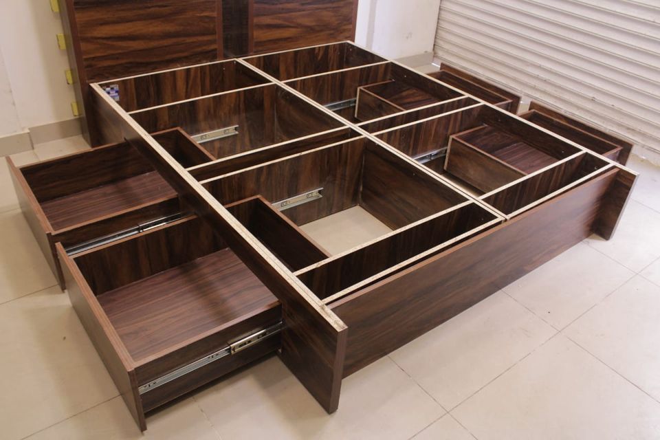 Bed Set With Built In Drawers (Subject to Price Change)