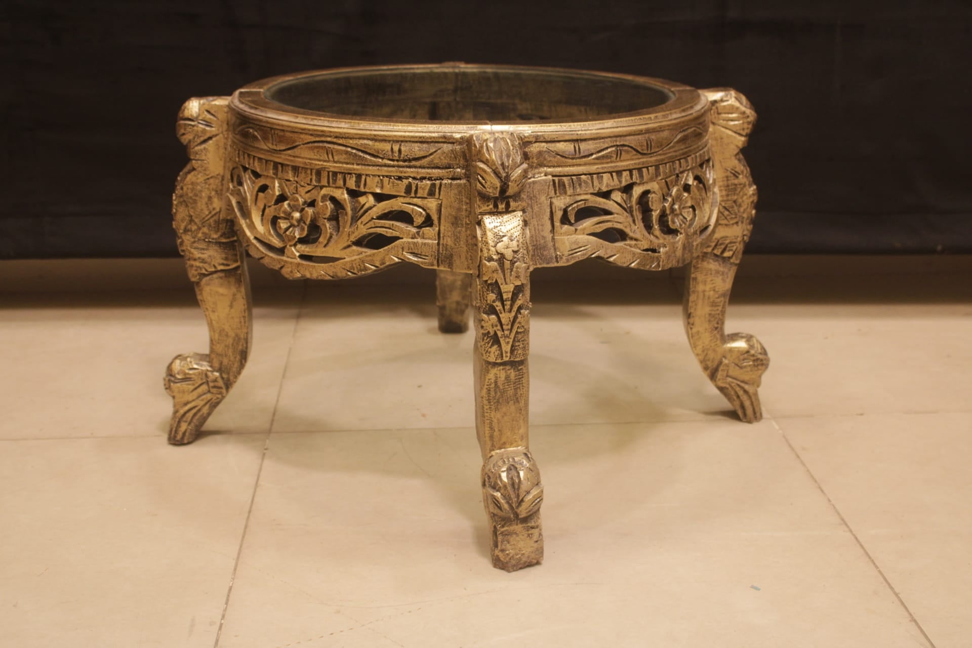 Wood Peri Chairs and Table Set.