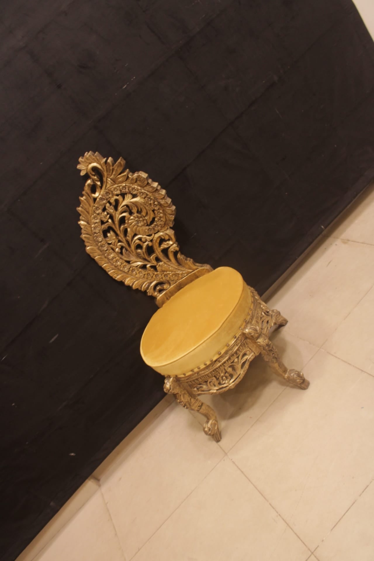 Wood Peri Chairs and Table Set.