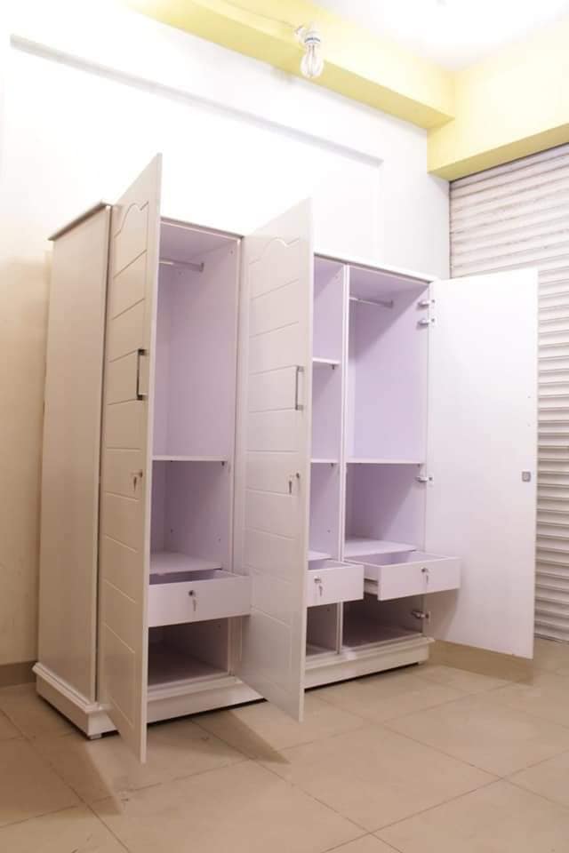 Bed With 2 Side Tables | Dressing Table | Almirah (Subject To Price Change)