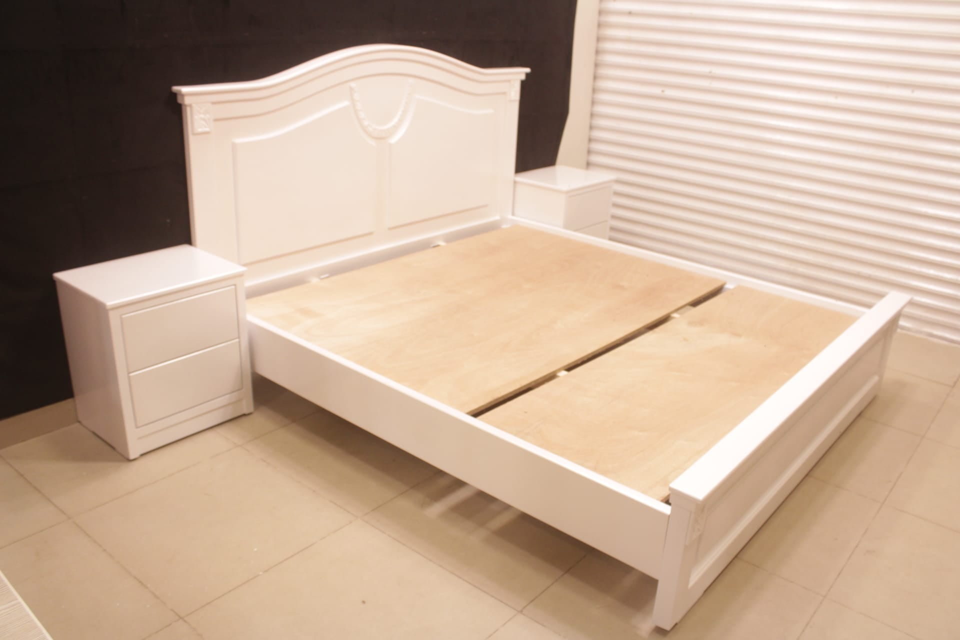 Bed With 2 Side Tables | Dressing Table | Almirah (Subject To Price Change)