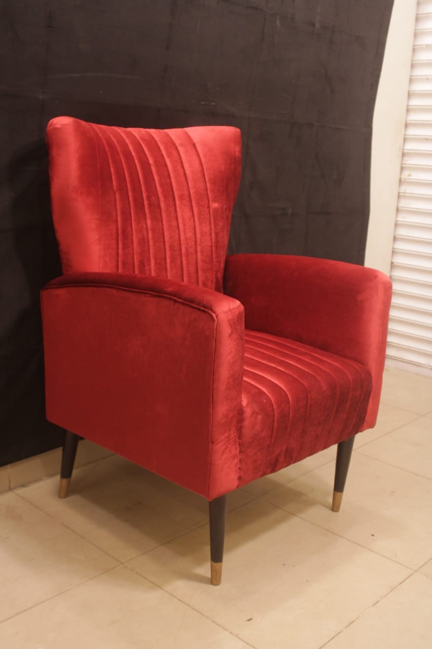 TGSC - Wing Back Chair and Ottoman (Subject To Price Change)