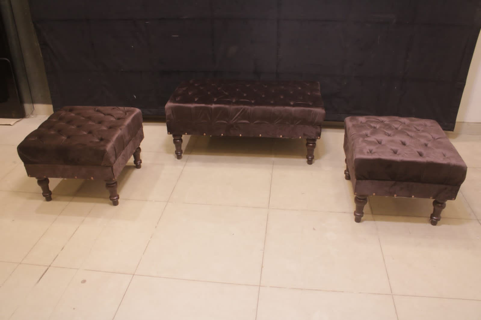 TGSC 4 Seater Ottoman Set Chesterfield Design (Subject To Price Change)