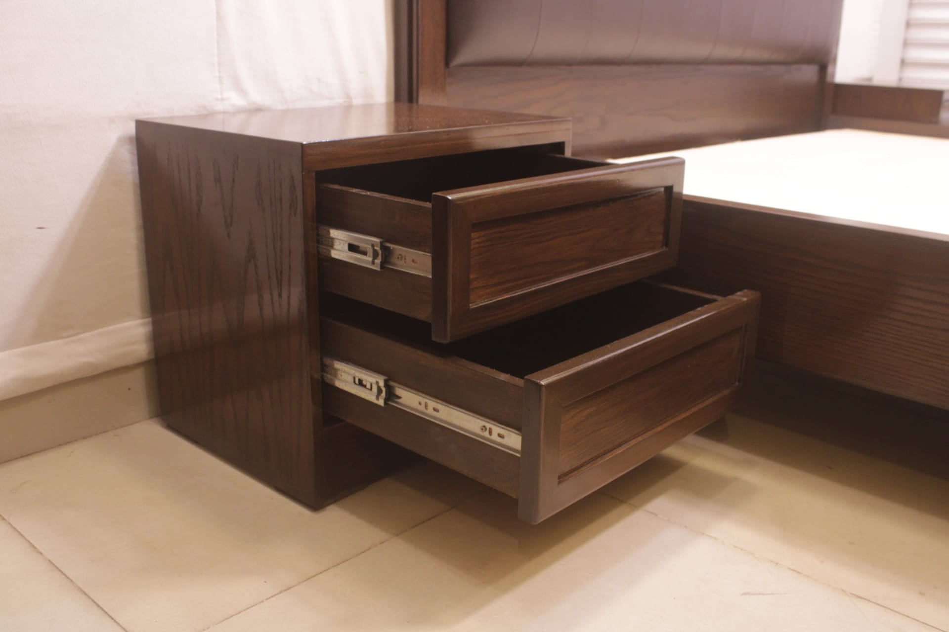Benz King Size Bed With 2 Side Tables. (Subject To Price Change)