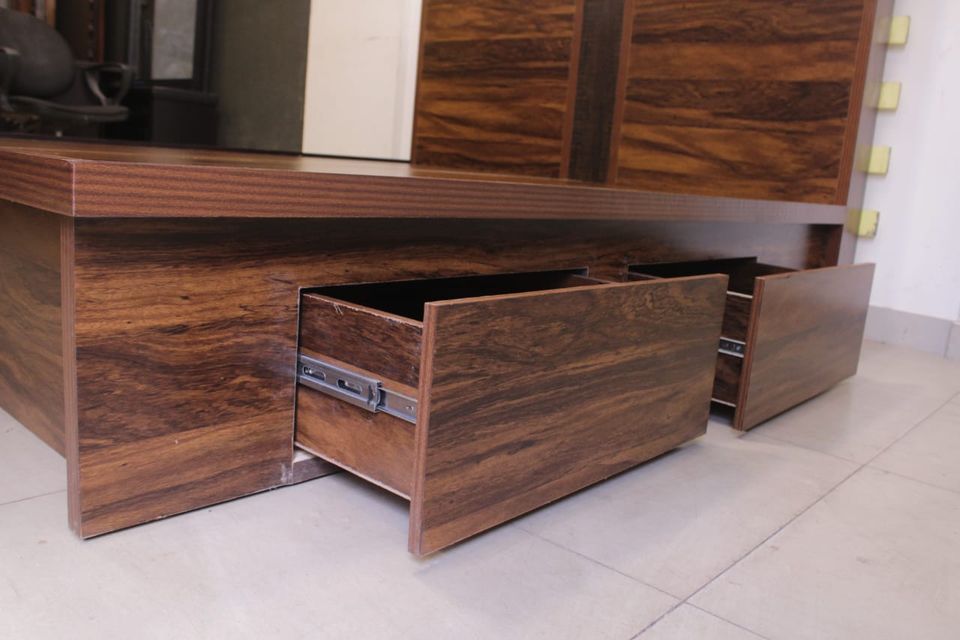 Bed Set With Built In Drawers (Subject to Price Change)