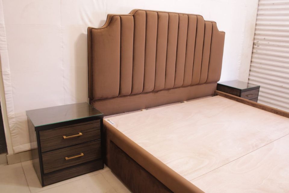 Complete Bed Room Set (Oak Wood In Polish) (Subject to Price Change)
