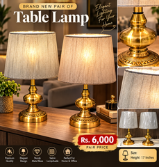 Brand new pair of Table lamps
