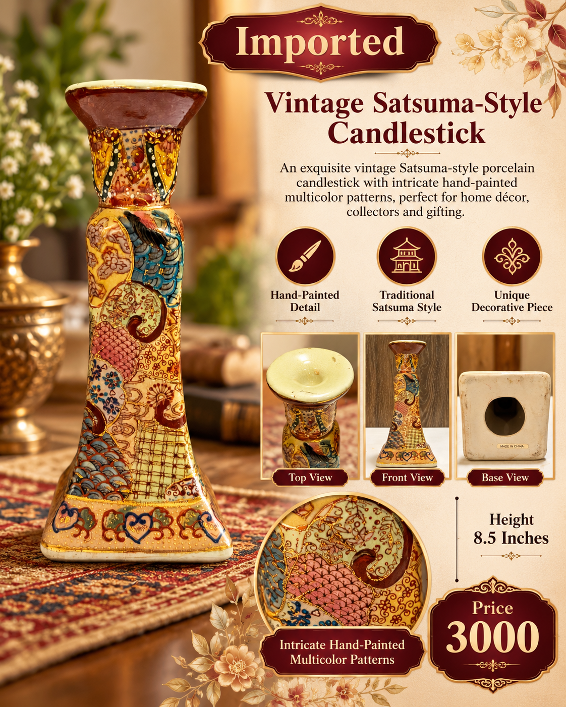IMPORTED DECORATIVE COLLECTION