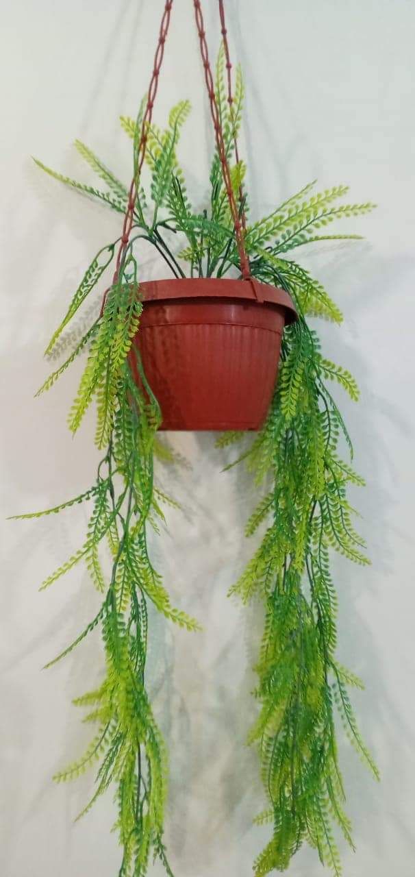 Brand New Hanging Planter With Pot