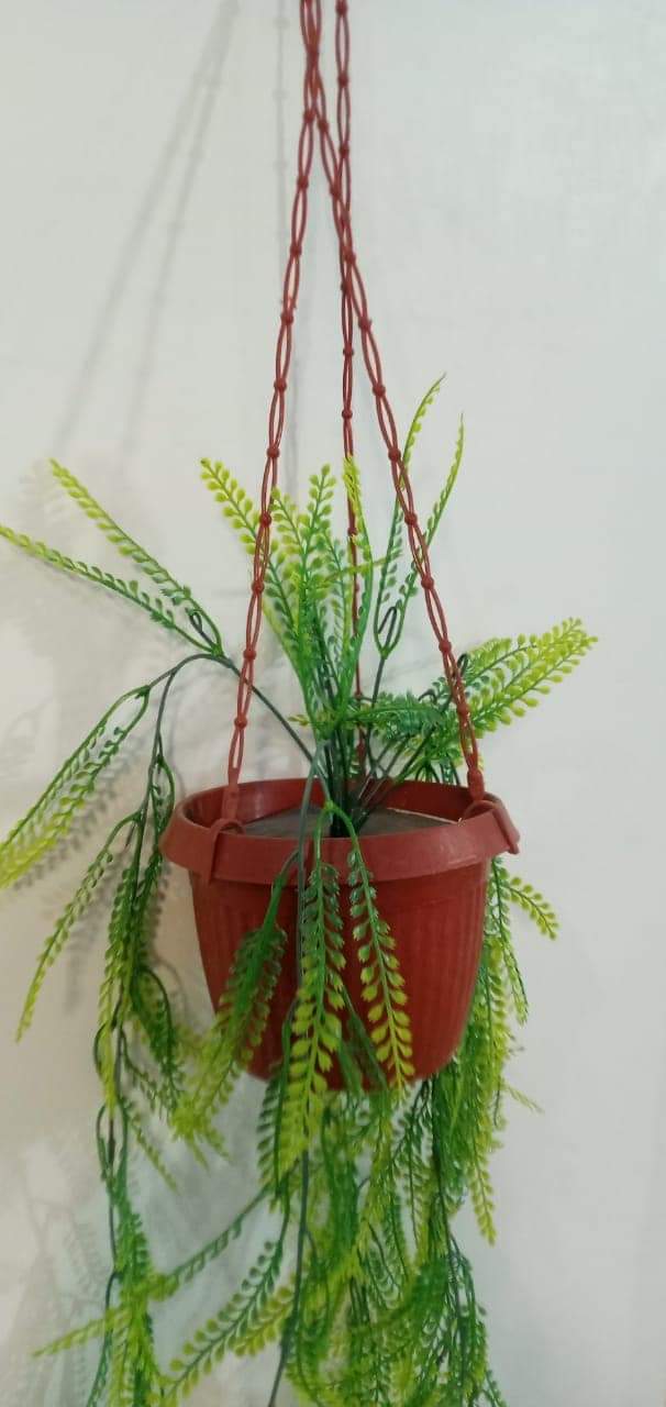 Brand New Hanging Planter With Pot
