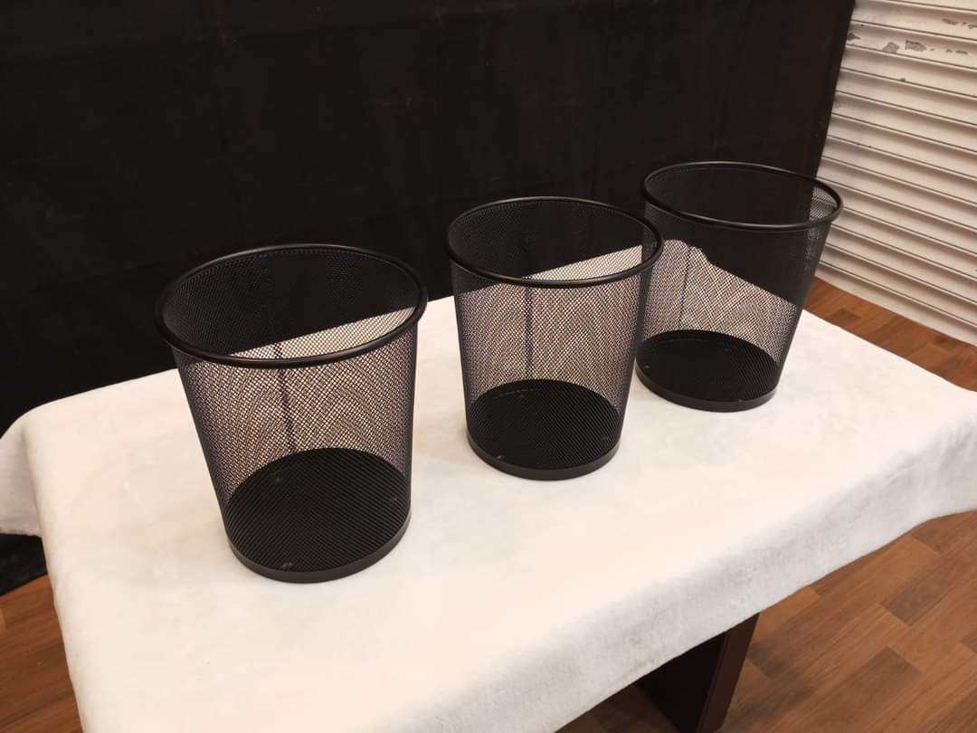 Brand New Metal Mesh Waste Bins