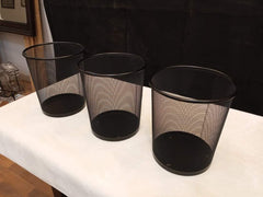 Brand New Metal Mesh Waste Bins