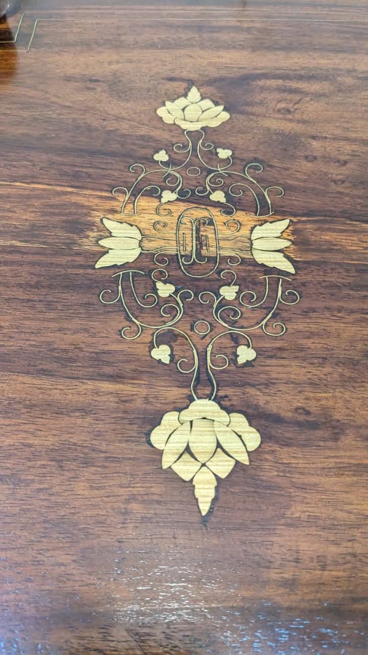 🔥 Antique 🔥 Solid Sheesham Wood Telephone Seattee