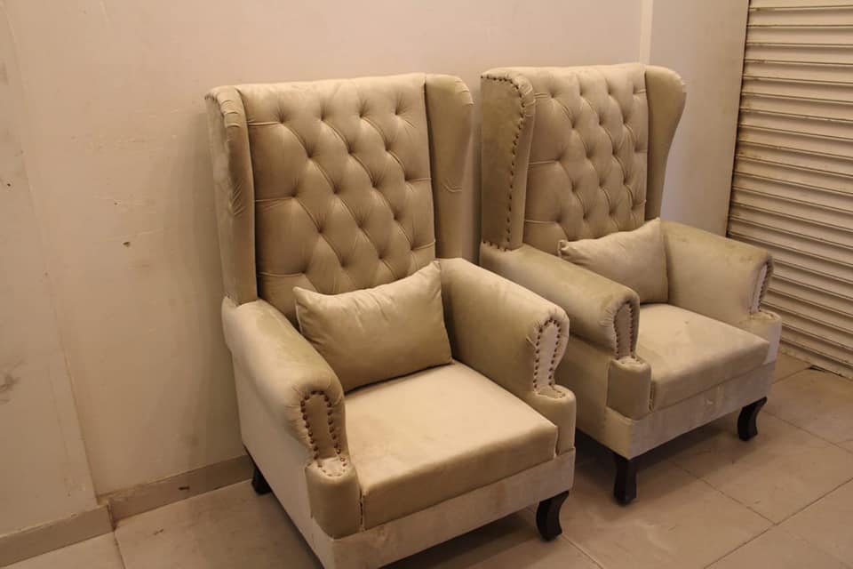 Pair of Wing Chairs (Subject To Price Change)