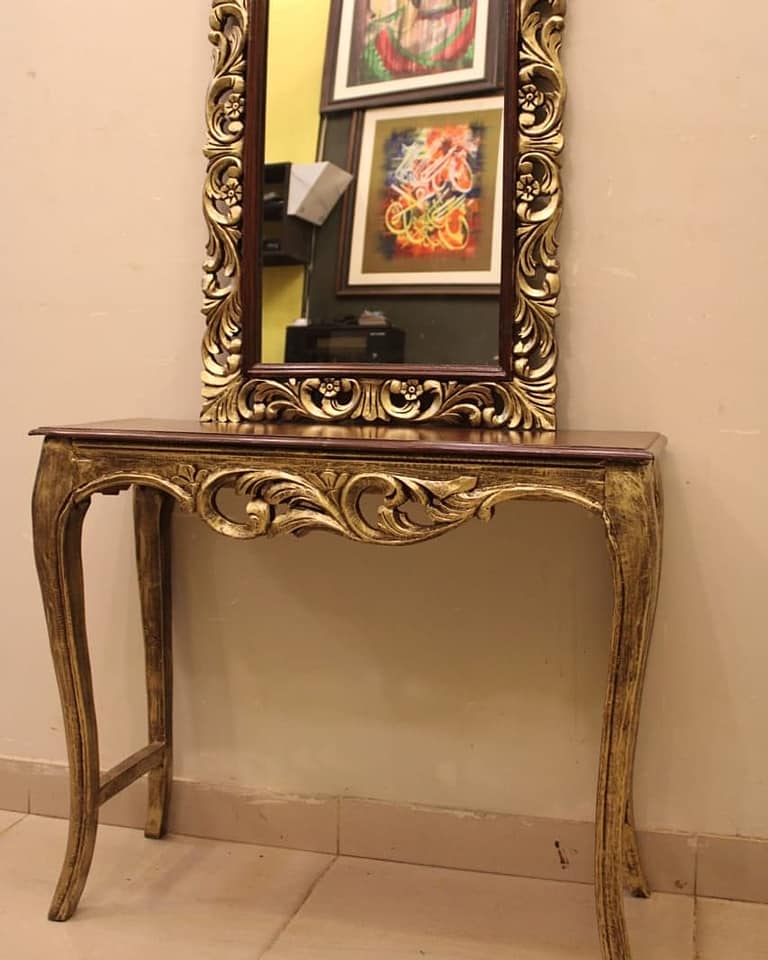 Console and Mirror (Subject To Price Change)