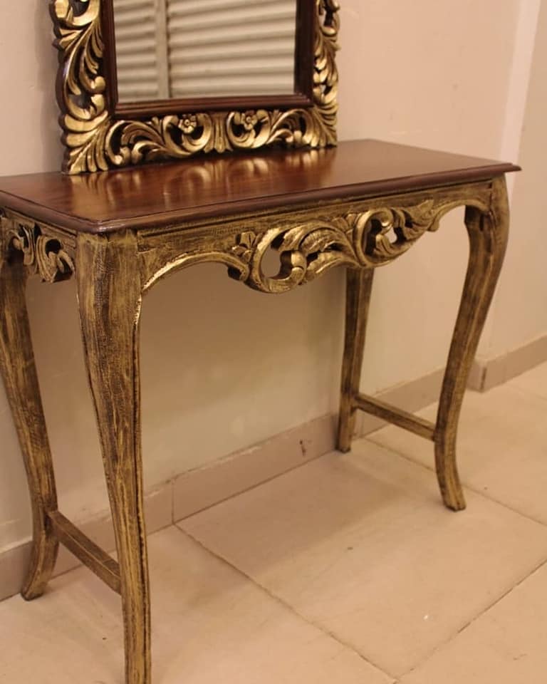 Console and Mirror (Subject To Price Change)