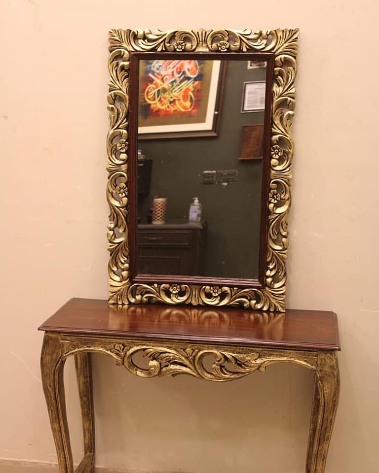 Console and Mirror (Subject To Price Change)