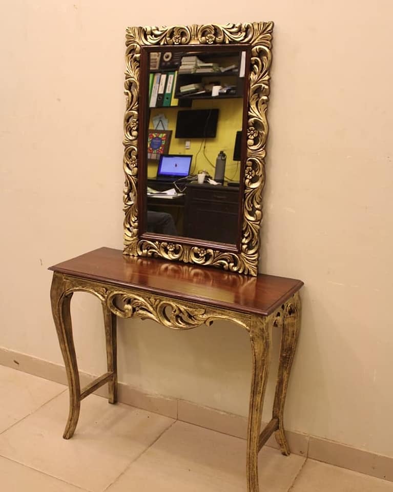 Console and Mirror (Subject To Price Change)