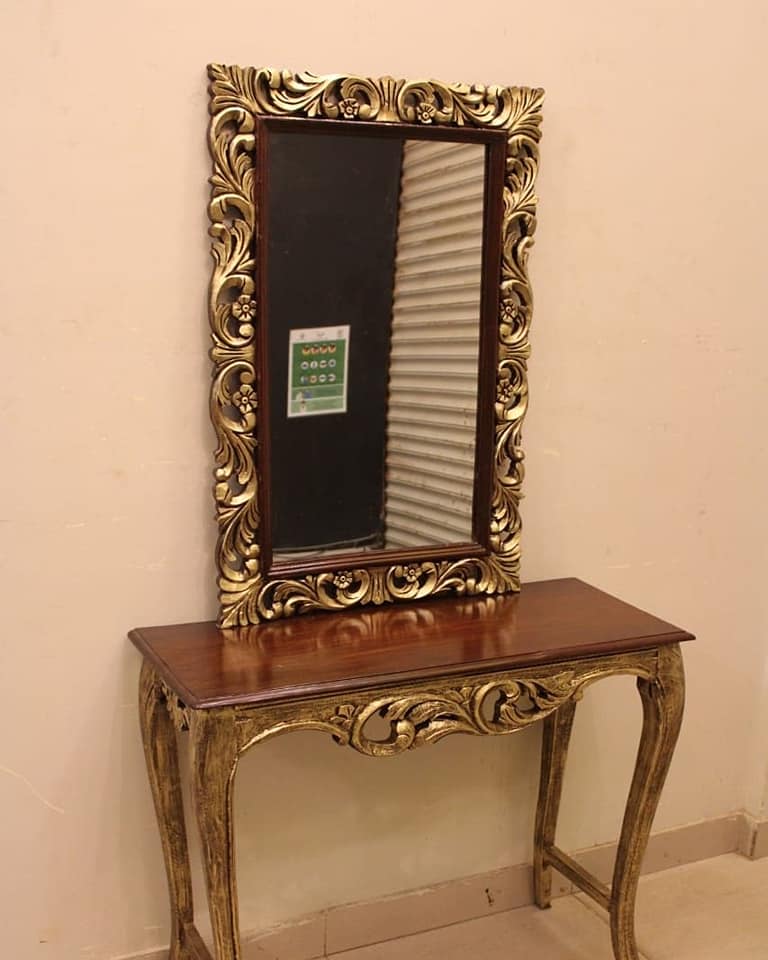 Console and Mirror (Subject To Price Change)