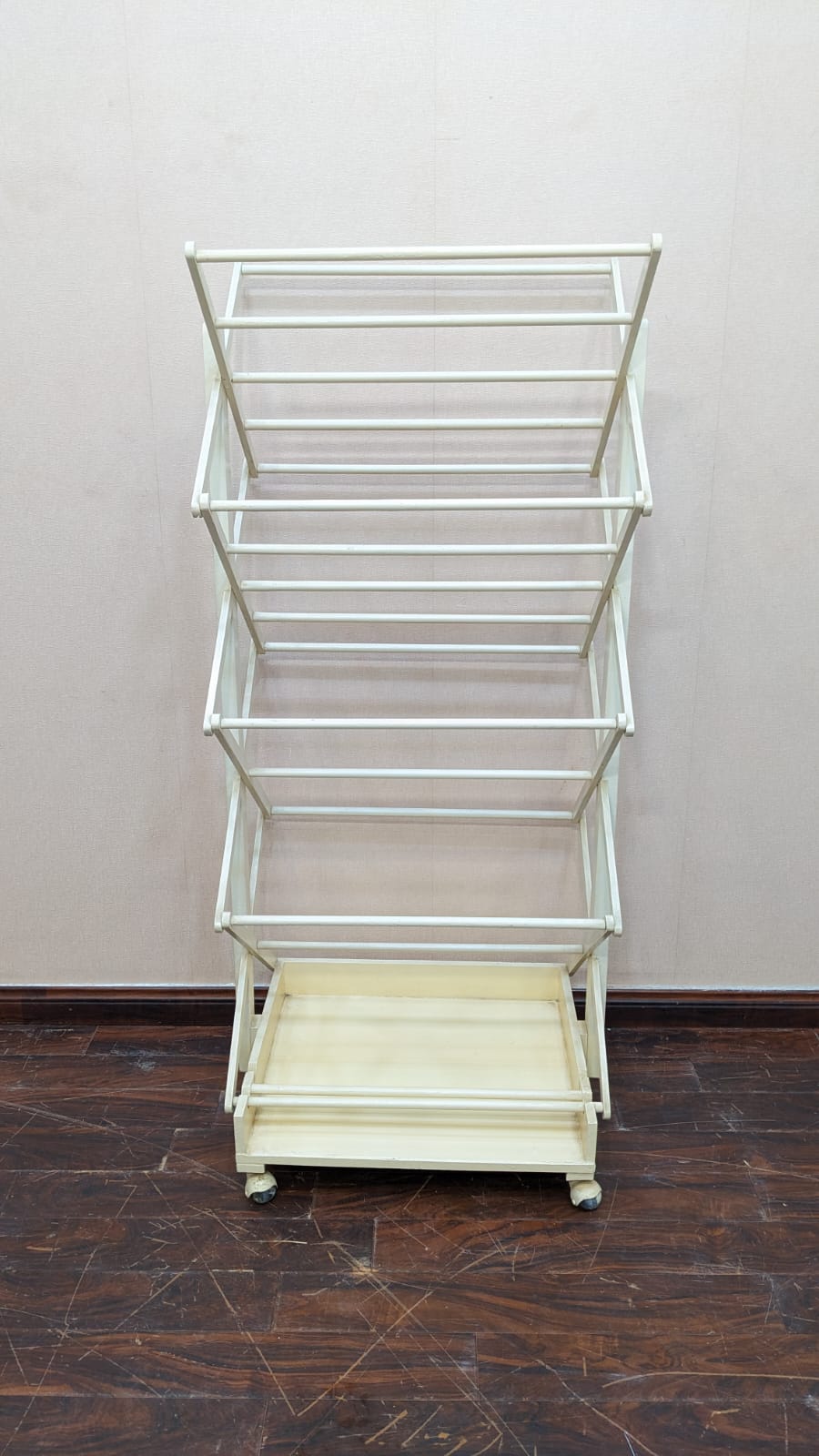 Pure Burma Teak Wood Towel Stand