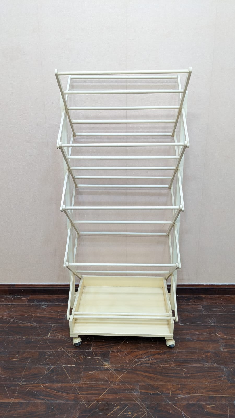 Pure Burma Teak Wood Towel Stand