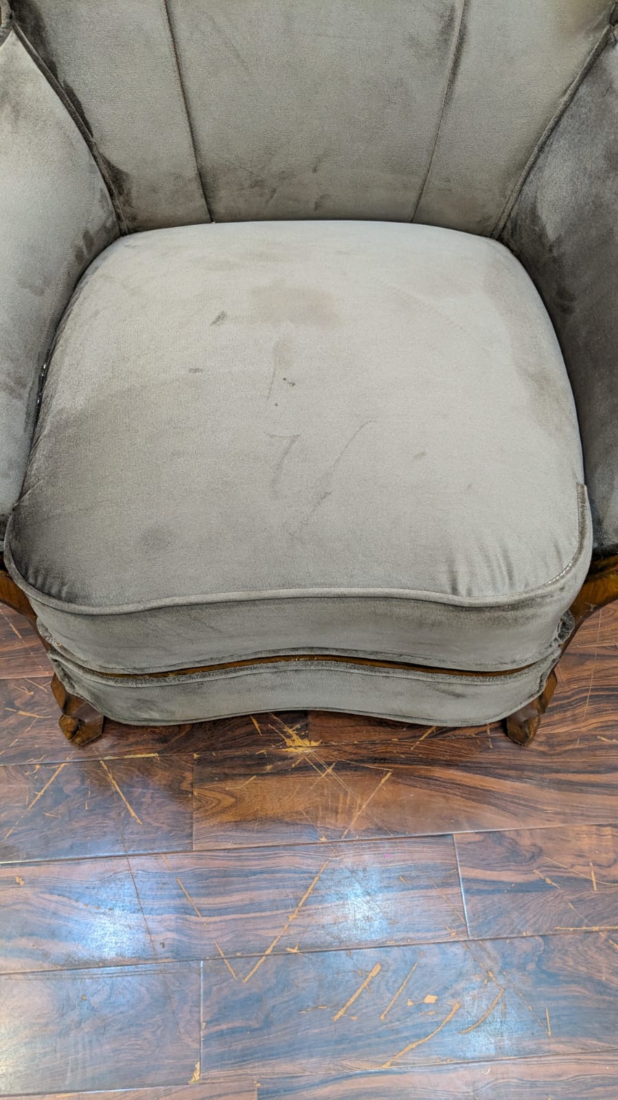 Solid Sheesham Wood 5 Seater Sofa Set