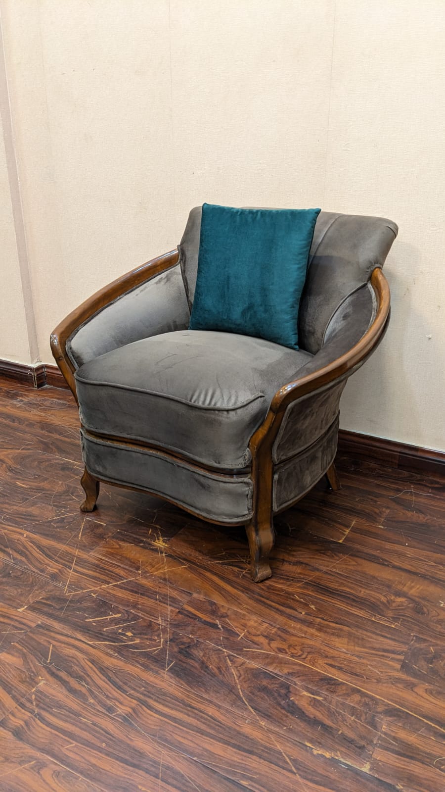 Solid Sheesham Wood 5 Seater Sofa Set