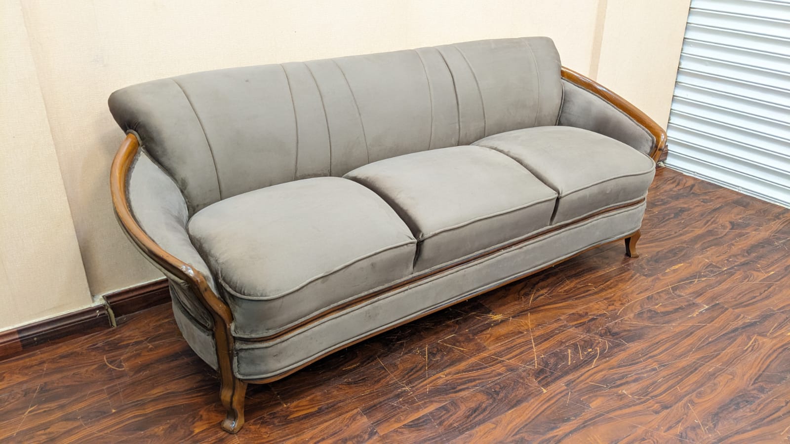 Solid Sheesham Wood 5 Seater Sofa Set