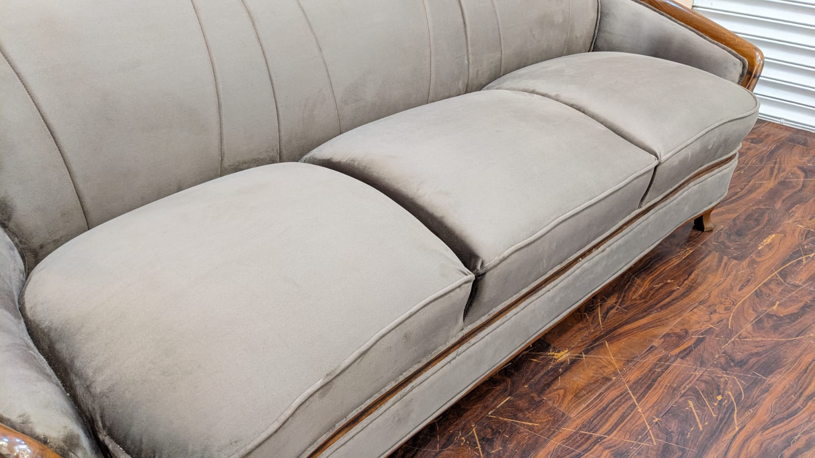 Solid Sheesham Wood 5 Seater Sofa Set