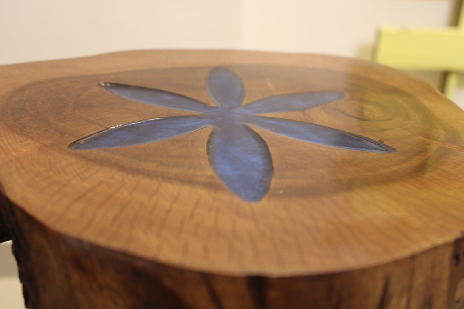 Corner Table With Painting (Subject to Price Change)