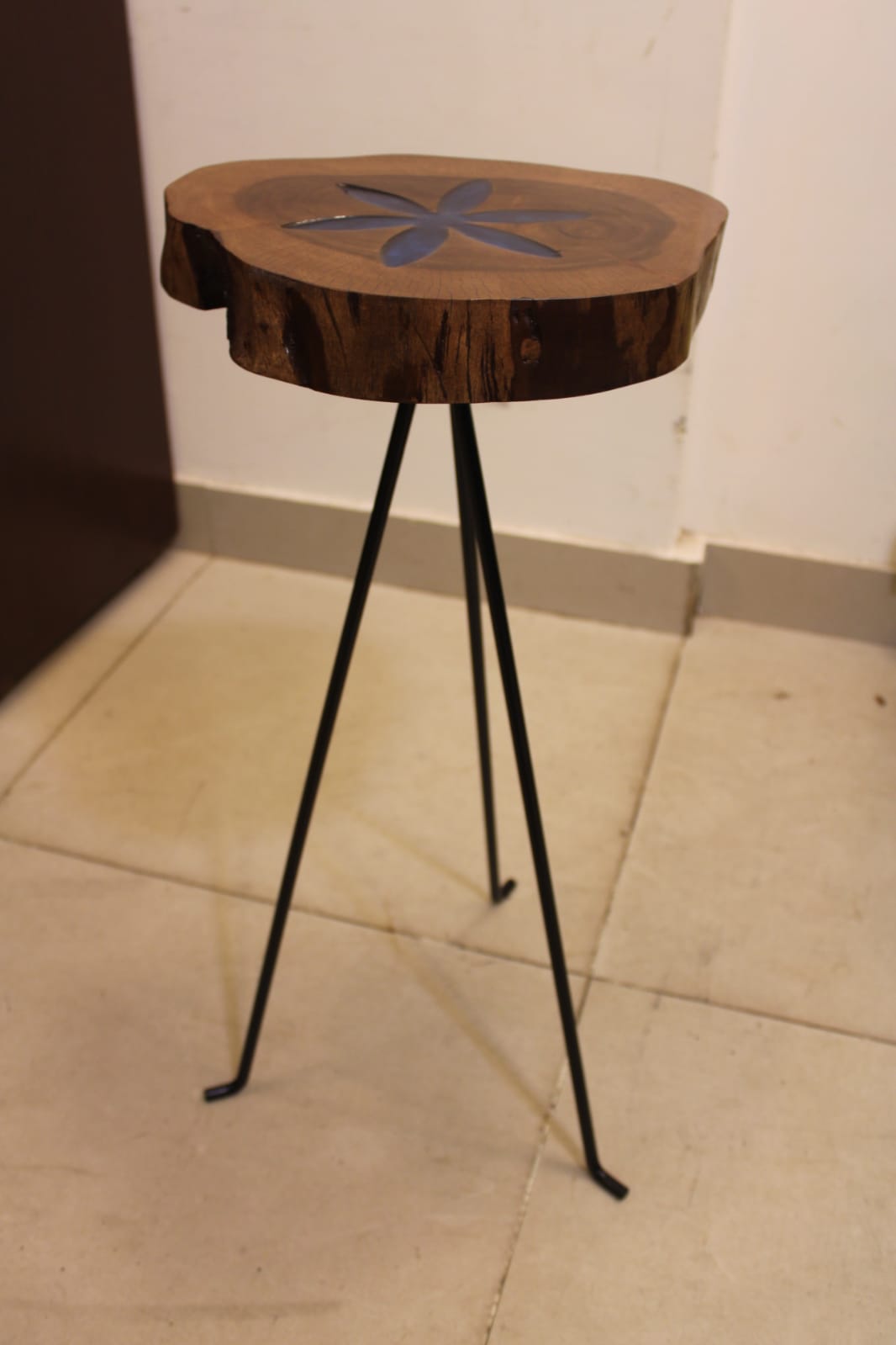 Corner Table With Painting (Subject to Price Change)