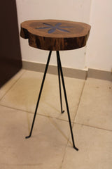 Corner Table With Painting (Subject to Price Change)