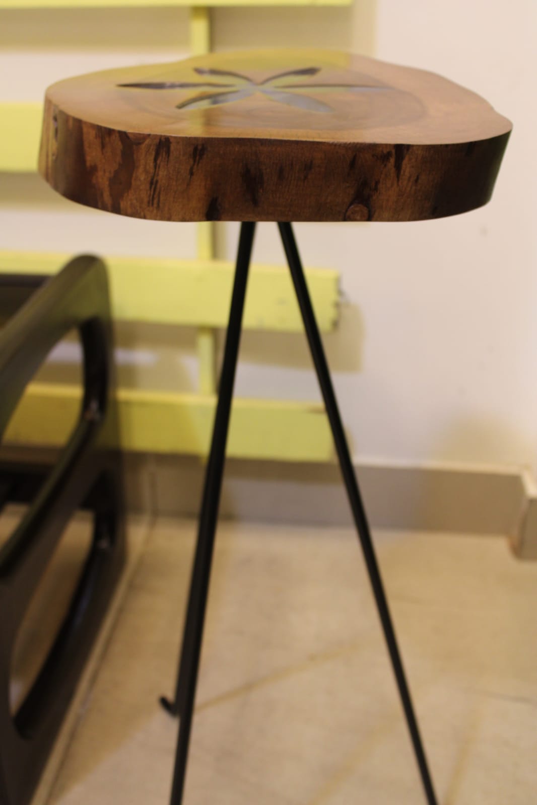 Corner Table With Painting (Subject to Price Change)