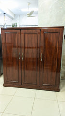 Sheesham Wood 3-Door Almirah