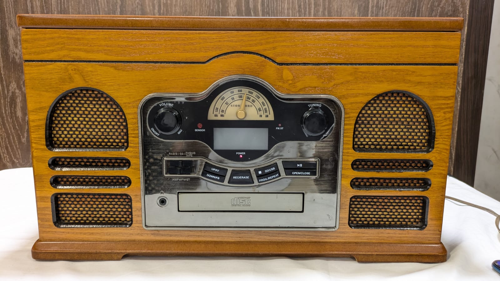 Vintage Style Retro Stortford 6 In 1 Music System