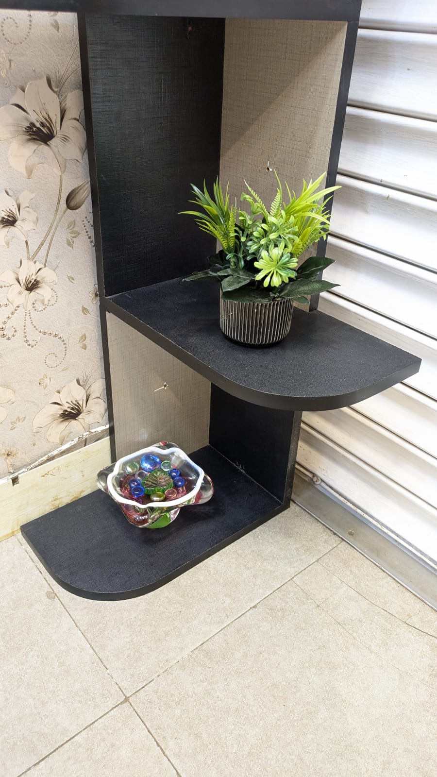 Brand New Wall-Mounted Corner Display Shelf