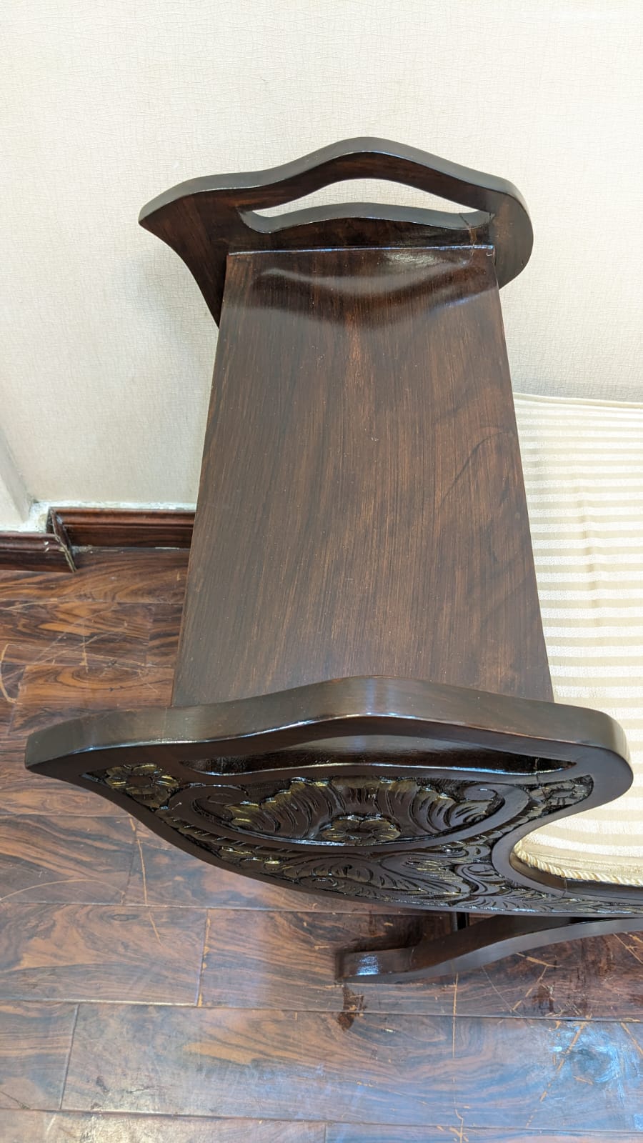 🔥 Antique 🔥 Solid Sheesham Wood Curule Chair