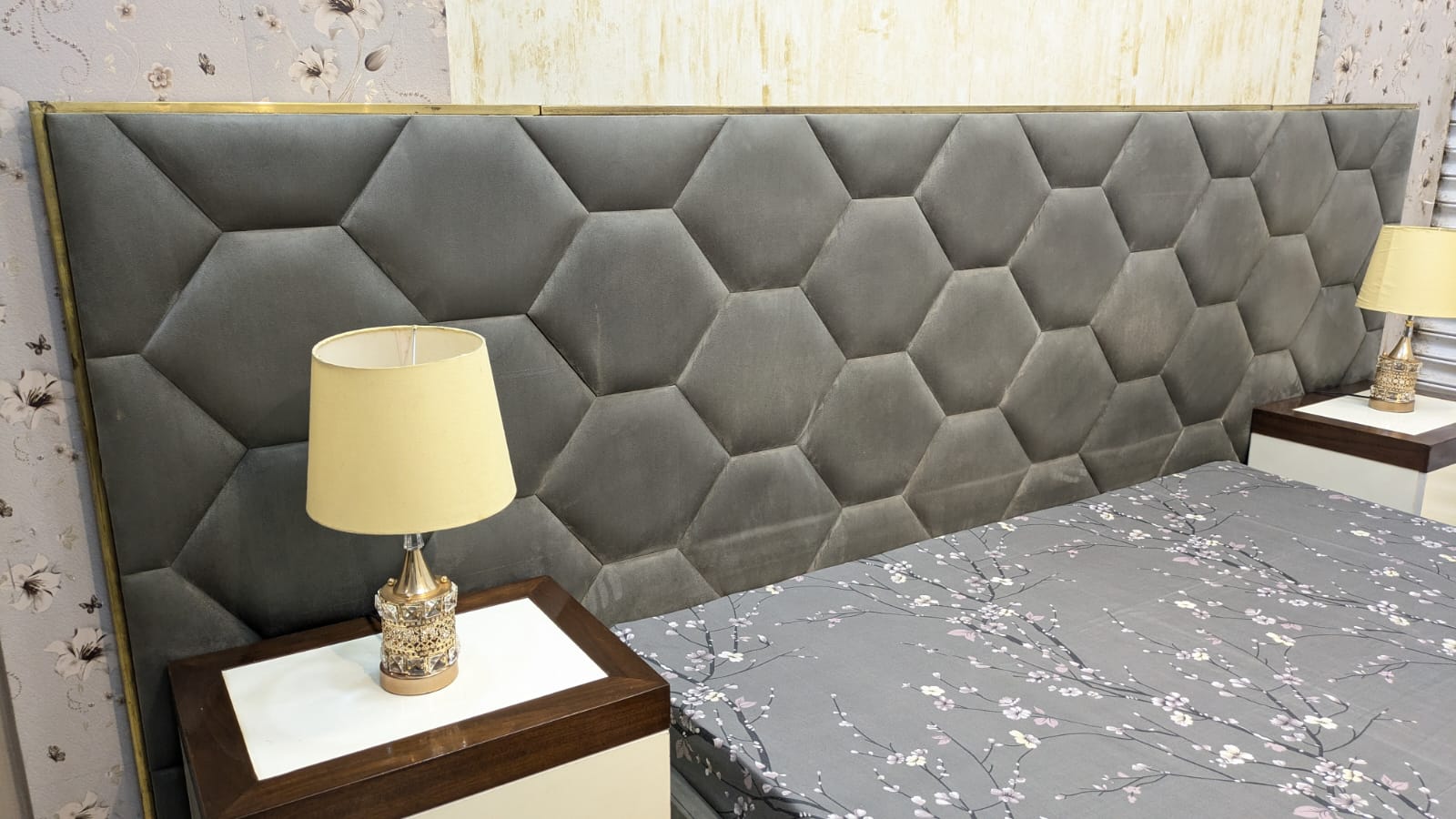 Modern King Size Bed Set