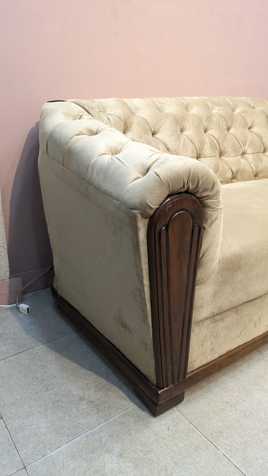 Modern 5 Seater Chesterfield Sofa Set