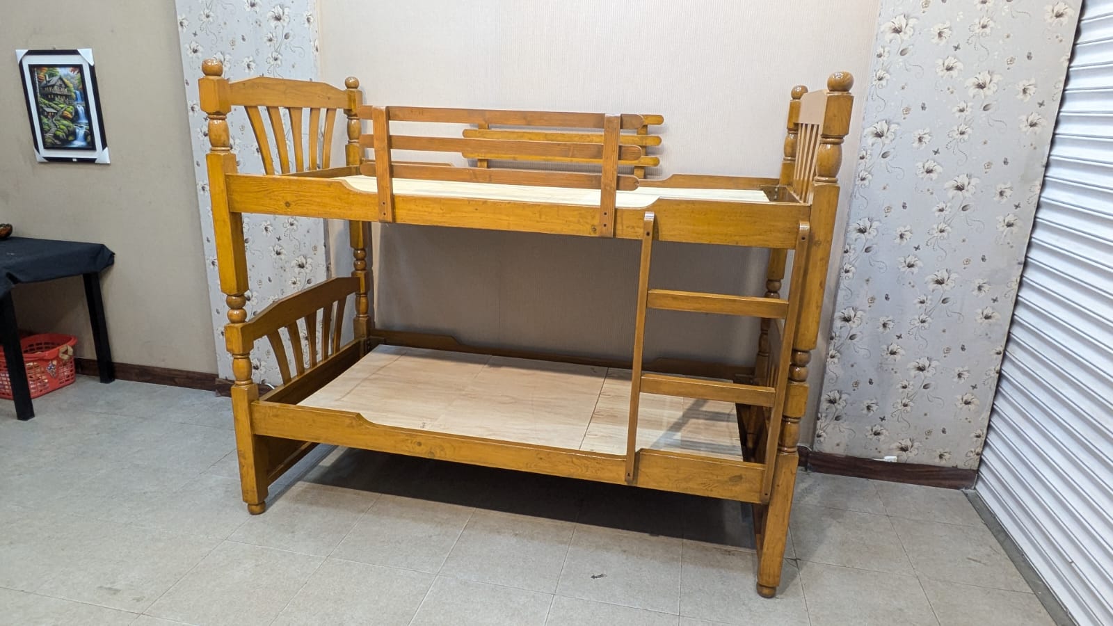 Solid Diyar Wood Bunk Bed