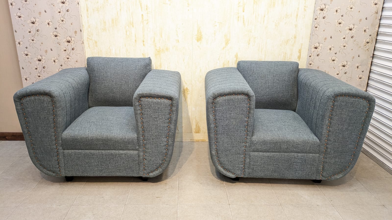 Pair Of Single Seater Sofa's