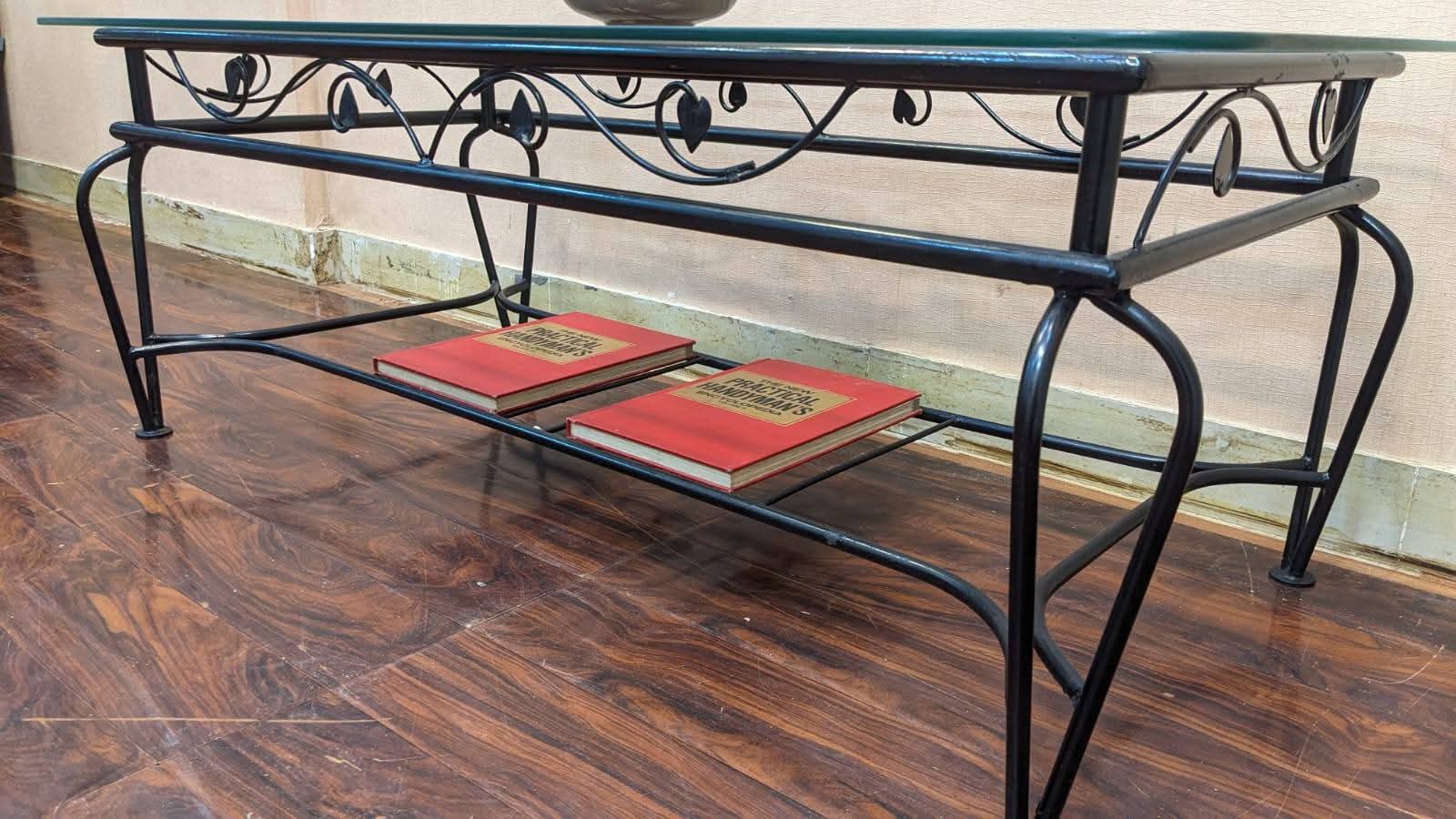 Metal Center & Side Tables Set