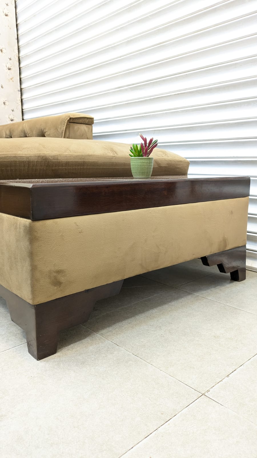6 Seater L Shape Sofa Set