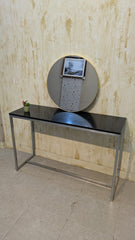 Console with Brand New Wall Mounted Mirror