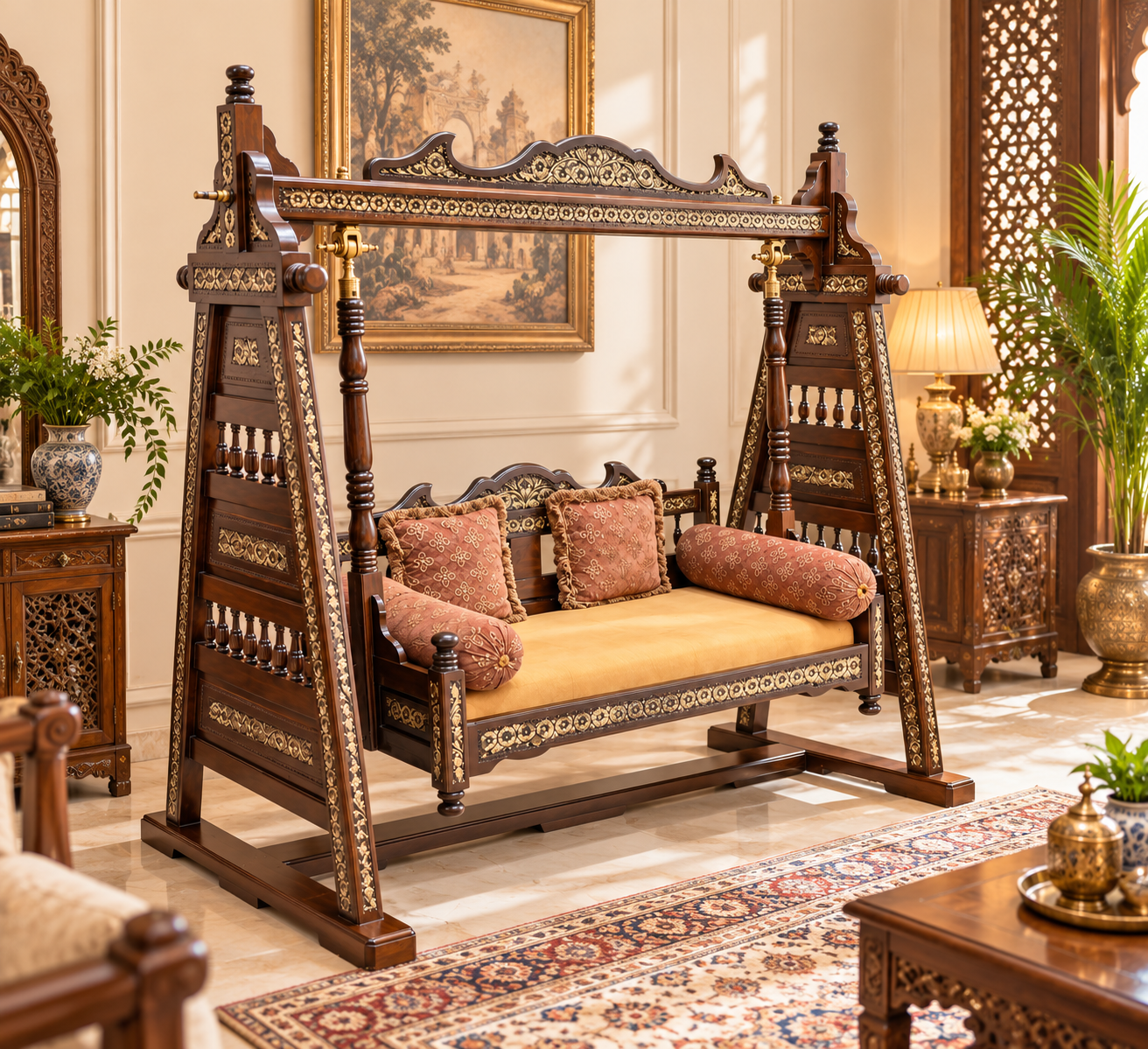 ROYAL ELEGANCE – A TIMELESS CHINIOTI JHOOLA MASTERPIECE