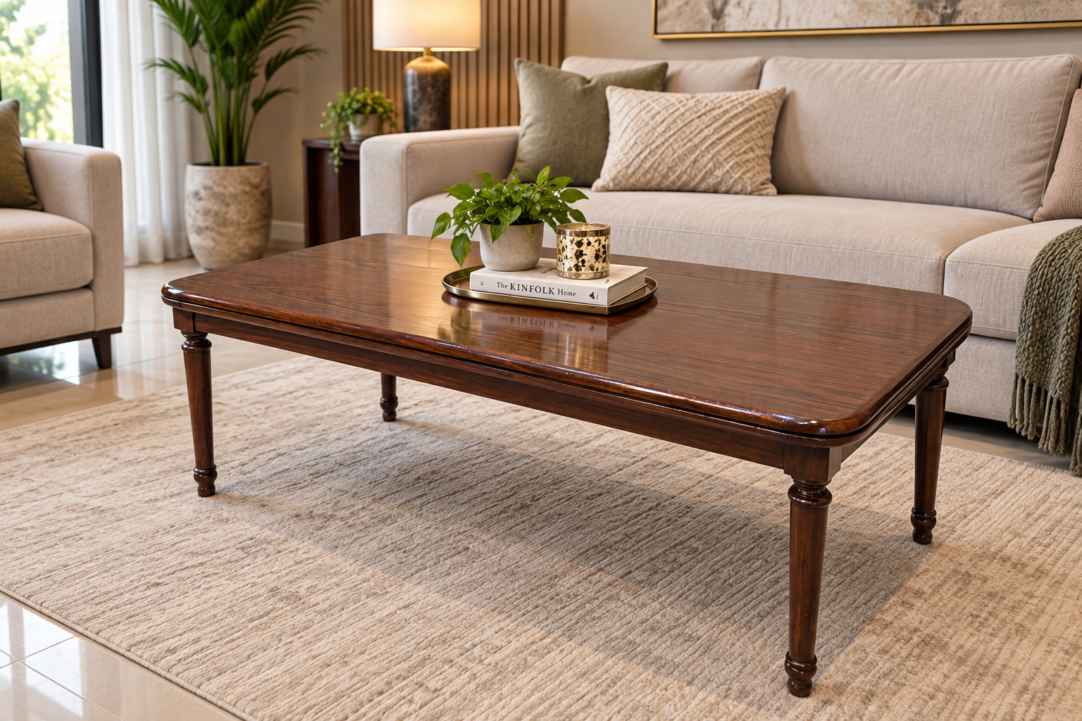 Sheesham wood Center table