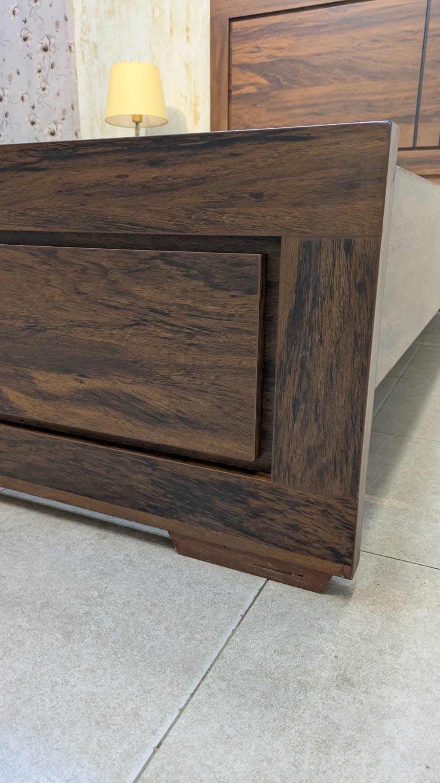 Brand New Single Bed With Side table