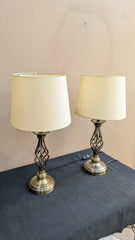 Imported Pair Of Table Lamps